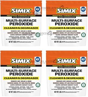 Four 5-pound bags Simix Multi Surface Peroxide Cleaner & Degreaser